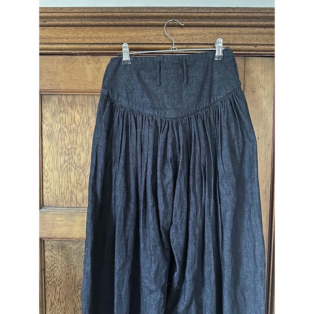 Kapital Womens Denim Jeans Size 1 100% Cotton | Made In Japan | Wide Leg Baggy - Picture 4 of 5
